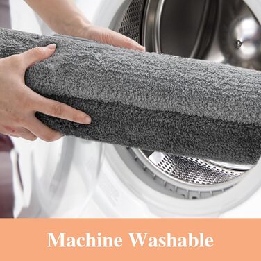 Килимок для ванної кімнати Wyewye з мікрофібри, 40 x 60 см, сірий - супер вбираючий