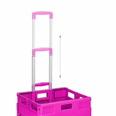 Relaxdays Folding Shopping Trolley