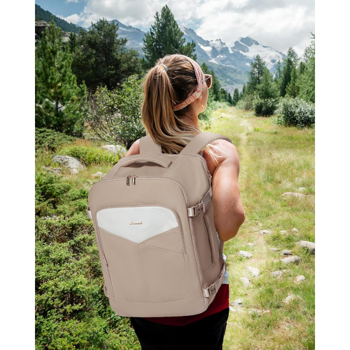 Рюкзак для ручної поклажі OVEVOOK: 40л, водонепроникний, з відділенням для ноутбука 17