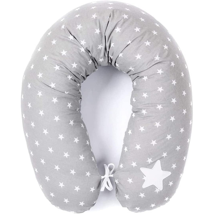 Подушка для годування Amilian 170 см - для сну на боці, вагітних та годування - XXL подушка для мами, дитини та дорослих