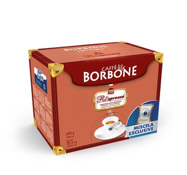 Кава в капсулах Caffè Borbone Respresso Exclusive Mix, сумісні з Nespresso, 100 шт