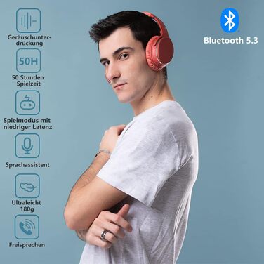 Бездротові навушники-вкладки Srhythm NC25 з активним шумозаглушенням (ANC), Bluetooth, HiFi звук, глибокий бас, NFC, вбудований мікрофон, складані (Кораловий помаранчевий)
