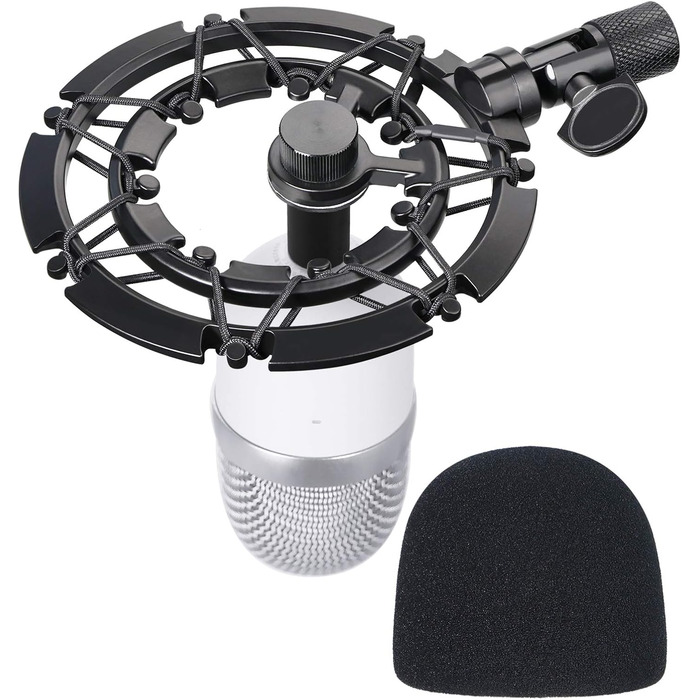 Тримач мікрофона YOUSHARES для Razer Seiren Mini/V3 Mini – професійний кріплення на пружинному тримачі з поп-фільтром, підставка для геймінгу, стрімінгу та подкастингу