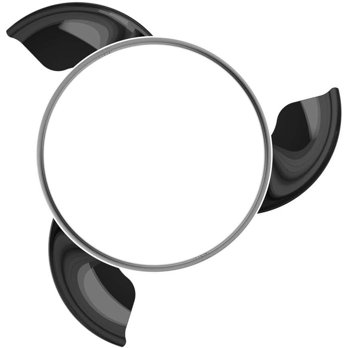 Вентилятор стельовий Cecotec EnergySilence Aero 470, 55 Вт, з пультом, діаметр 106 см, 3 лопаті, 3 швидкості, функція обігріву (діаметр 132 см), сірий/білий