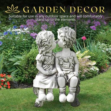 Garden Mile®, Garden Sculptures, Stone Effect, Artificial Resin, Garden Decoration, Stone Statues, Courtyard, Decoration, Gnomes