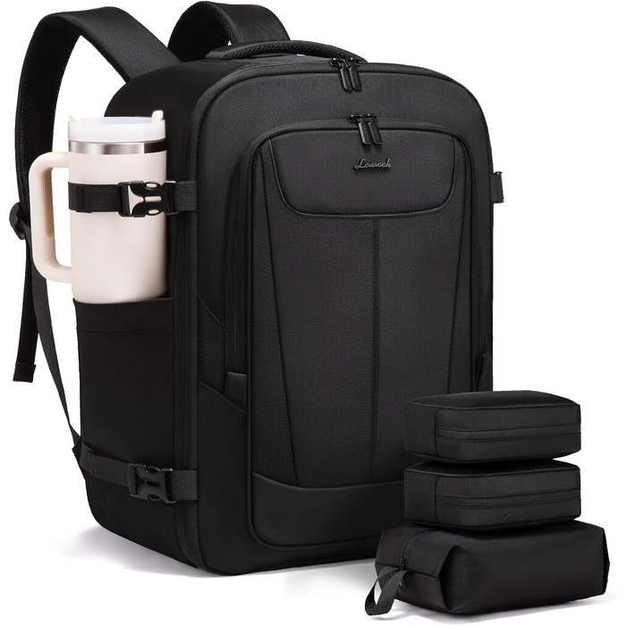LOVEVOOK Рюкзак для ручної поклажі, 40L, для ноутбука 17.3