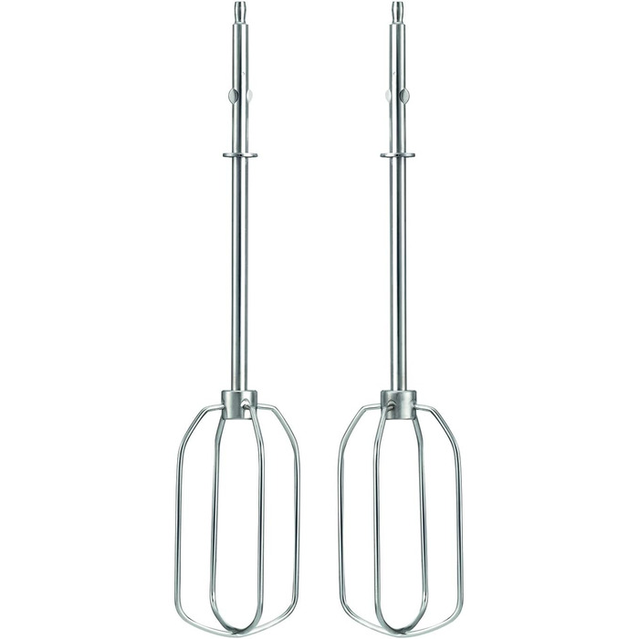 Міксер ручний Moulinex Quickmix HM3108, 300 Вт, 5 швидкостей, 2 насадки, нержавіюча сталь, чорний