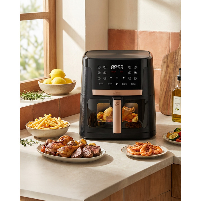 Аерофритюрниця ARSA GO Air Fryer AG Claro Uno 2000 Вт, 8 л