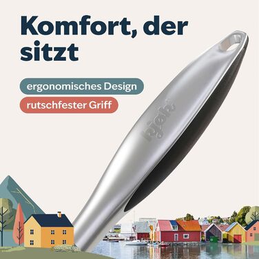 Преміум Fleischklopfer (м'ясорубка) з цинкової сплави з матовим хромом - для відбивання шніцелів та м'яса, придатний для миття в посудомийній машині. Ідеальний подарунок для кулінарії.