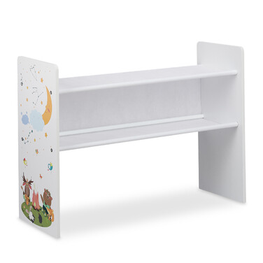 Relaxdays Children's Shelving Unit with Motif and 9 Boxes