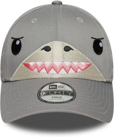 Кепка New Era Spiderman 9Forty Kids Snapback чорна (4-6 років, сірий дизайн морського ската)