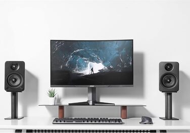 Підставки для акустичних систем Kanto SP6HD | 183 см | Під поворотну пластину | Приховані кабелі | Для середніх/великих колонок | Пара