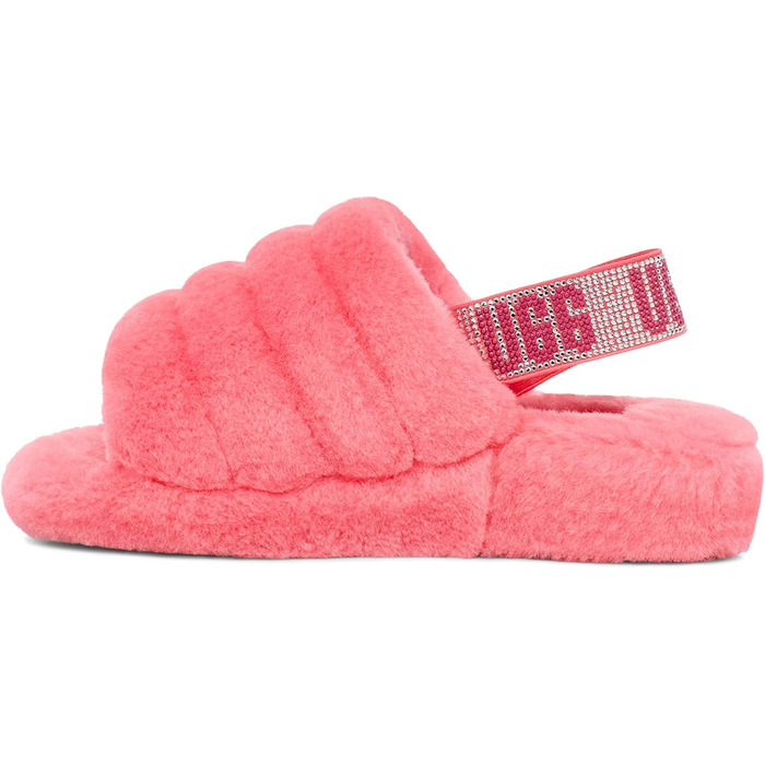 Жіночі халапи UGG Fluff Yeah (38 EU, Pink Jasmine)