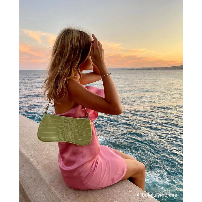 Сумка жіноча JW PEI Eva через плече, зелена - стильна та зручна