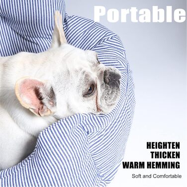 Автокрісло для собак PETCUTE - зручне, миється, з кишенею та страхувальним ремінцем, сірого кольору