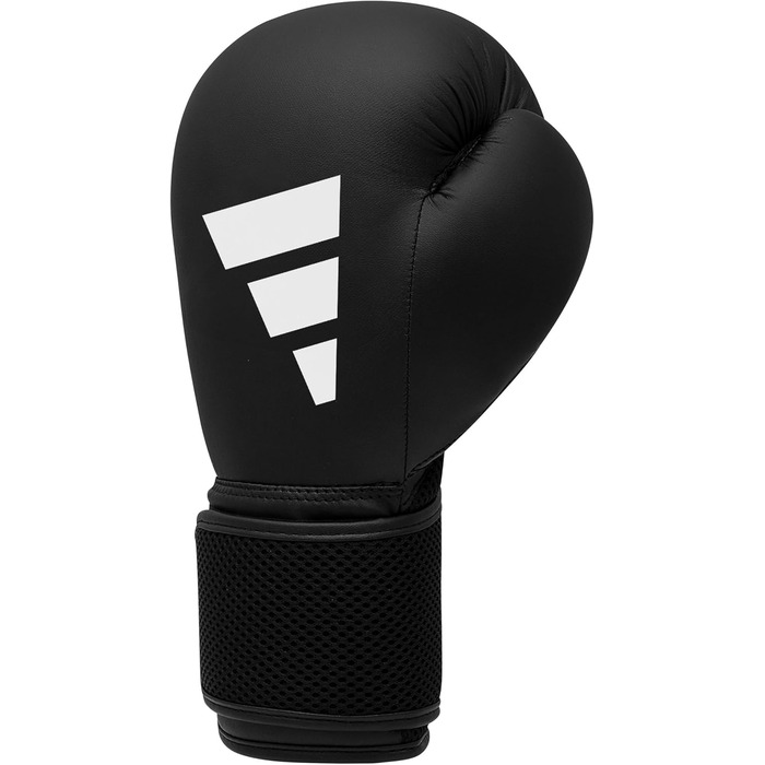Боксерські рукавички Adidas Hybrid 25 - Початкова модель, чорний колір, 10 oz