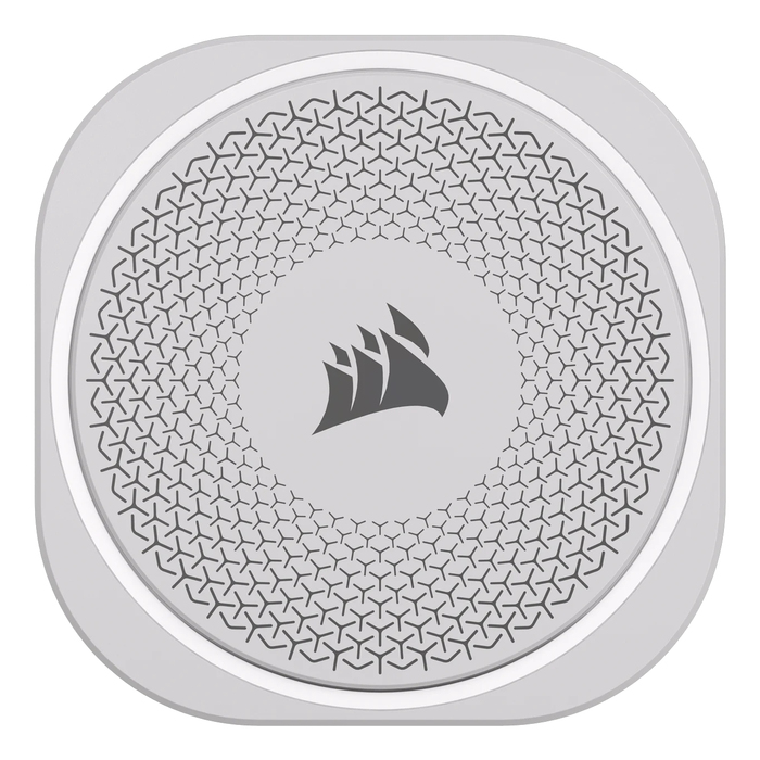 Рідинне охолодження процесора Corsair NAUTILUS 360 RS ARGB 3x120мм Біле