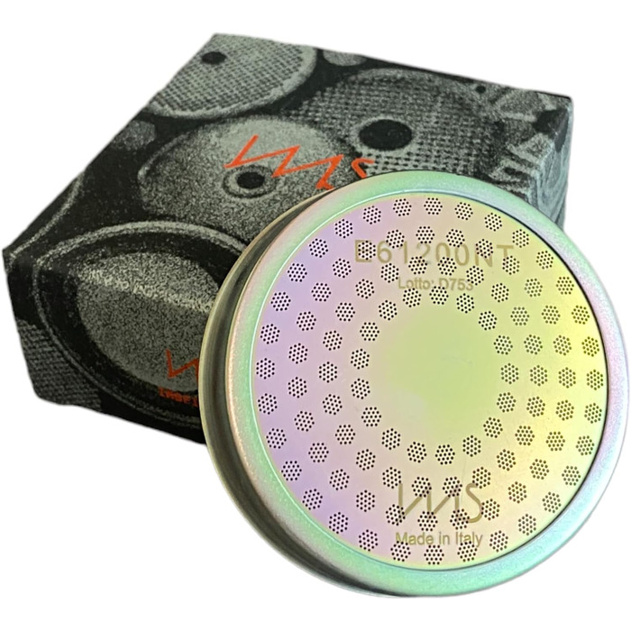 IMS Competition Precision Sieves E61200NT | E61 200 NT | Nanoquartz | Shower Screen | Shower Head | Stainless Steel | E61 Brew Group Brew Head | Made in Italy