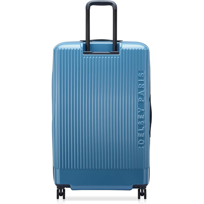 Чемодан для жінок Florence by Mills Spin Me Away Hartschalengepäck, розширюваний, з коліщатками, Checked-Large 29 дюймів, колір цинково-блакитний