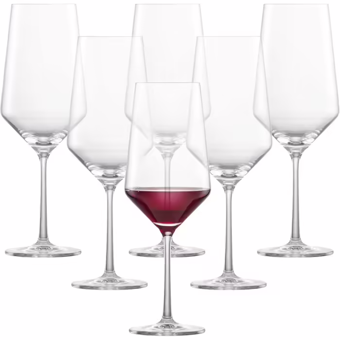 Schott Zwiesel 141102 Pure Bordeaux Goblet, 0.68 L, Set of 6
