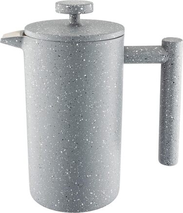 Кавоварка Olé Doppelwandiger з нержавіючої сталі 18/10, 3 чашки, 0.35л, сірий граніт