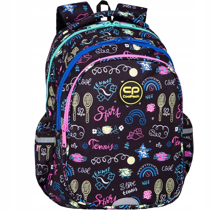 Шкільний підлітковий рюкзак CoolPack Jerry Tennis Star для дівчинки