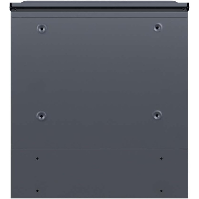 Поштова скринька настінна SCHARTEC SPB-4 світле дерево з газетницею, сучасний великий дизайн