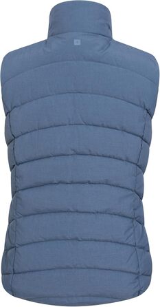 Жіночий жилет Mountain Warehouse Opal з утеплювачем - легка терможилетка, кишені на блискавці, водовідштовхувальний (32, Синій)