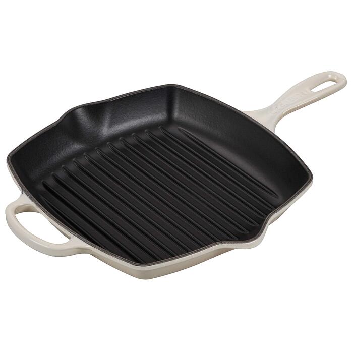 Grillpfanne Le Creuset Signature Gusseisen 26 см Квадратна Червона для всіх плит (індукція) 2.86 кг