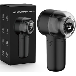 Електричний видальник пуху для одягу Fusselrasierer FB03 чорний - 3 швидкості, LED дисплей