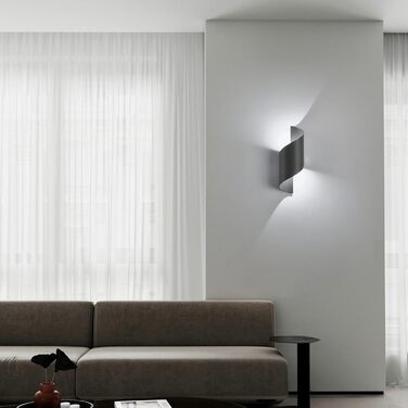 LED вуличний світильник на стіну, 10W, IP65, 3000K, теплий білий, сучасний, для саду, вітальні, спальні