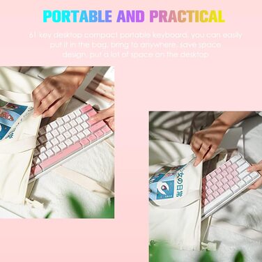 Ігрова комбо клавіатура та миша XINMENG з RGB підсвічуванням, мишка з 3600 DPI, Panda серія, для PS4/Windows/PC/Mac/Laptop