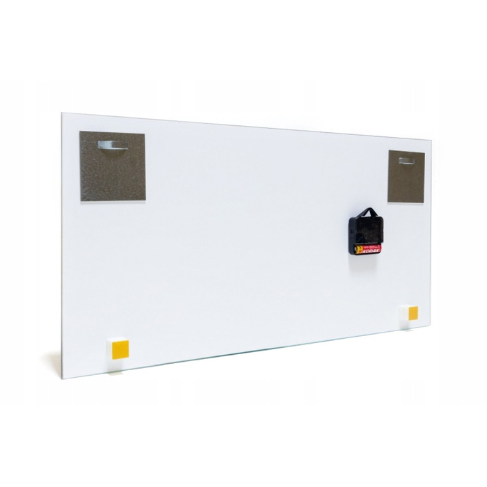 Настінний скляний годинник 