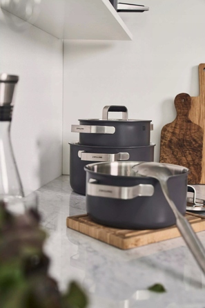 Набір каструль Zwilling PURE з нержавіючої сталі, 3 предмети