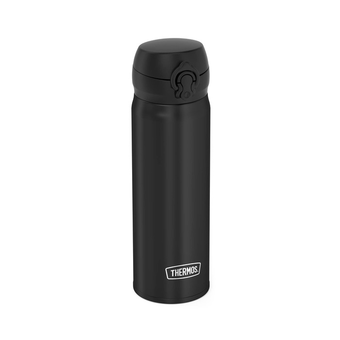 Вакуумний термос Thermos Ultralight 0,5 л для води та чаю, нержавіюча сталь, чорний матовий (Charcoal Black Mat)