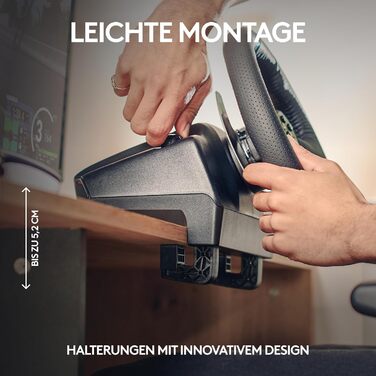 Руль Logitech G29 Driving Force з Force Feedback, 900°, шкіряний, педалі з нержавіючої сталі, для PS4/PS3/PC/Mac, чорний