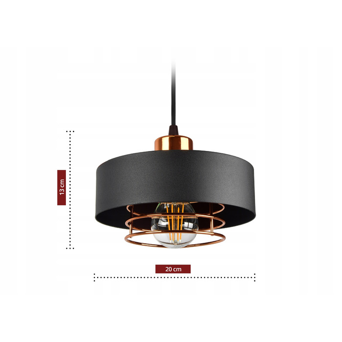 Підвісна люстра Luxolar 754 на 3 цоколі E27