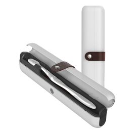 Портативний дезінфектор UV для зубних щіток HubiCare: стерилізатор, кейс для подорожей, зарядний пристрій, для електричних та звичайних зубних щіток (1 шт.)