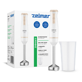 Погружний блендер Zelmer ZHB4561I 800 Вт, білий