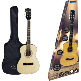 Акустична гітара Lexibook K2200: 36'', дерево, нейлонові струни, з чохлом та інструкцією