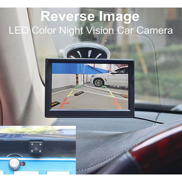 Автомобільний HD LCD монітор 5