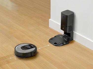 Робот-пилосос iRobot Roomba Combo i8+ з авто-дозаправкою та миттям підлоги, картографією, PrecisionVision Navigation та розпізнаванням об'єктів