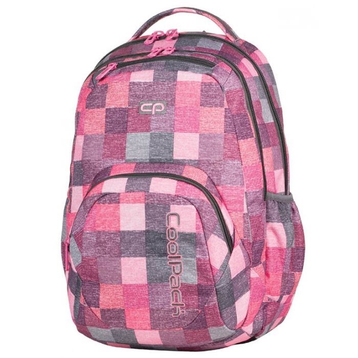 Багатовідсіковий шкільний рюкзак CoolPack, 26 л (синій, рожевий)