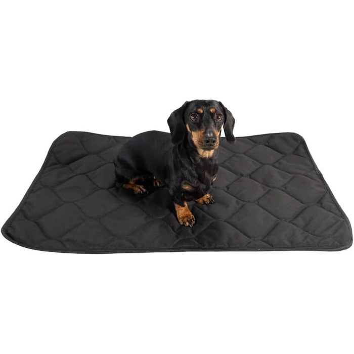 Килимок для собак Oxford, водовідштовхувальний, L, Outdoor, 90x70 см. Килимок-ліжко для великих собак, миючий 40°C