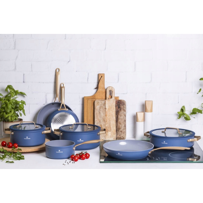 Набір сковорідок Valdinox Giovanni (3 шт.), 20/24/28 см, для індукційних та газових плит