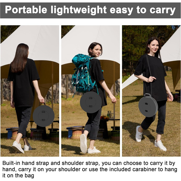 Тeleskopний складаний стілець для кемпінгу, риболовлі та відпочинку на природі. Міцний, з вантажопідйомністю 280 кг, компактний, 25x25x45 см, колір: смарагдово-зелений