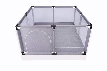 Манеж Star Ibaby Oxford XL для немовлят, ультралегкий, сірий