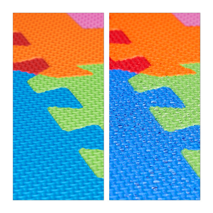Relaxdays Play Mat Puzzle, 86-Piece Set