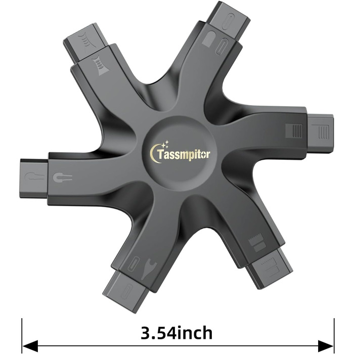 Набір для чищення iPhone, AirPods та USB-C: Handy Reinigungsset Shadow Black