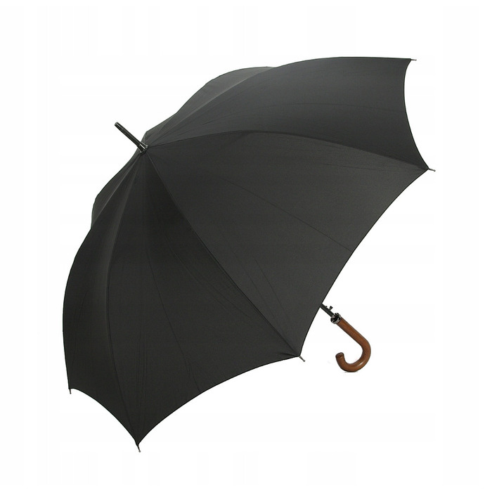Автоматична парасолька F.P.Parasol, велика (XL), чорна, з чохлом